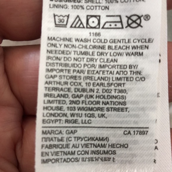 CLEARANCE 5 for $20 SALE Baby Gap pastel color block striped summer dress - Picture 6 of 7